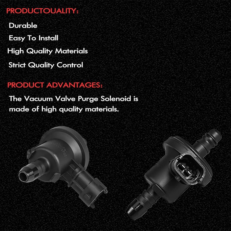 Satiooog 0280142500 Vapor Canister Purge Valve for Ford 2013-2018 Focus Escape, 2014-2019 Fiesta, 2015-2018 Lincoln MKC,Replaces 0280142500 BV61-9G866-AA BV619G866AA - Image 4